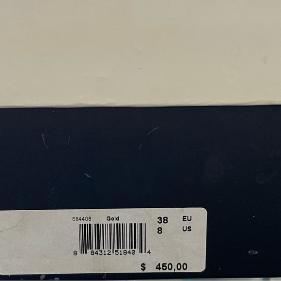 #48 - Marc Jacobs Gold Colored Boots.  Excellent Condition. New Shoe Smell. - Picture 7 of 16